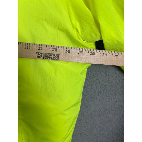 Calvin Klein Women's Reversible Sherpa Neon Yellow Jacket Size XL NWOT's. - Picture 11 of 12